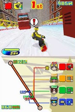 SBK: Snowboard Kids (NDS)   © Atlus 2005    5/6