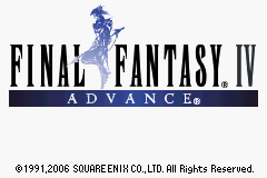 Final Fantasy IV (GBA)   © Square Enix 2005    1/3