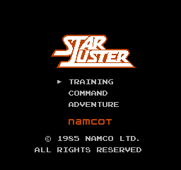 Star Luster (NES)   © Namco 1985    1/3