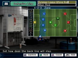 Pro Evolution Soccer Management   © Konami 2006   (PS2)    2/3