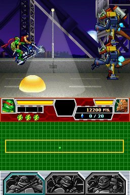 Teenage Mutant Ninja Turtles 3: Mutant Nightmare (NDS)   © Konami 2005    4/6