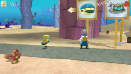 SpongeBob Squarepants: The Yellow Avenger (PSP)   © THQ 2006    1/9