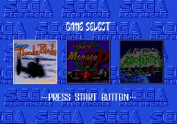 Mega Games 3 (SMD)   © Sega 1993    1/2