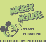 Mickey Mouse (1992) (GB)   © Kemco 1991    1/3