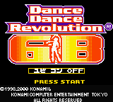 Dance Dance Revolution GB (GBC)   © Konami 2000    1/3