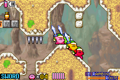 Kirby & The Amazing Mirror (GBA)   © Nintendo 2004    3/3