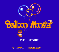 Balloon Monster (NES)   © Gluk 1991    1/3