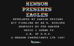 Eagles (C64)   © Hewson 1987    1/3