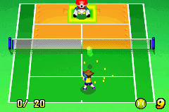 Mario Tennis: Power Tour (GBA)   © Nintendo 2005    3/3