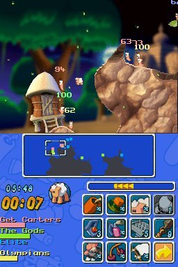 Worms: Open Warfare (NDS)   © THQ 2006    1/3