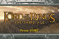 The Lord Of The Rings: The Third Age (GBA)   © EA 2004    1/3