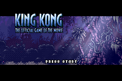 King Kong (2005) (GBA)   © Ubisoft 2005    1/3