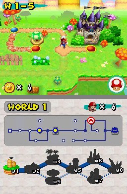 New Super Mario Bros. (NDS)   © Nintendo 2006    2/8