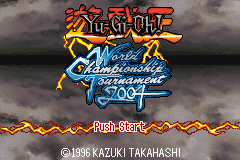 Yu-Gi-Oh! World Championship Tournament 2004 (GBA)   © Konami 2004    1/3