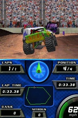 Monster Trucks DS (NDS)   © Majesco 2005    1/4