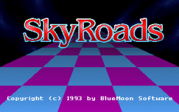 Sky Roads (PC)   © Bluemoon Interactive 1993    1/3