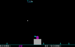 Paratrooper (PC) &nbsp; &copy; Orion Software 1982 &nbsp;  3/3