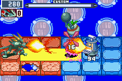 Mega Man Battle Network 6: Cybeast Gregar (GBA)   © Capcom 2005    2/3