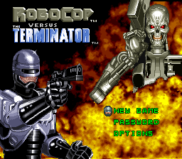 RoboCop Vs. The Terminator (SNES)   © Virgin 1993    1/3
