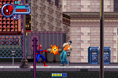 Spider-Man: Mysterio's Menace / X-Men 2: Wolverine's Revenge (GBA)   © Activision 2005    2/3
