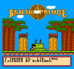 Banana Prince (NES)   © Takara 1991    1/3