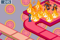 Mega Man Battle Network 4: Blue Moon (GBA)   © Capcom 2004    2/3