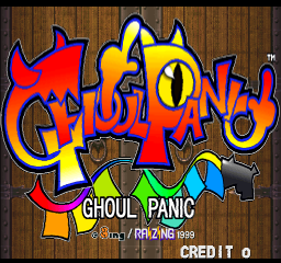 Ghoul Panic (ARC)   © Namco 1999    1/2