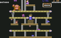 Donkey Kong [Ocean] (C64)   © Ocean 1986    3/3