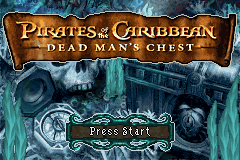 Pirates Of The Caribbean: Dead Man's Chest (GBA)   © Buena Vista 2006    1/2