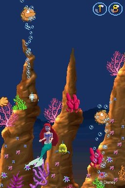 The Little Mermaid: Ariel's Undersea World (NDS)   © Buena Vista 2006    3/8
