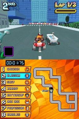 Cartoon Network Racing (NDS)   © Game Factory 2006    3/5
