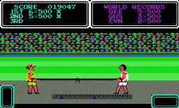 Daley Thompson's Super-Test (C64)   © Ocean 1987    2/3