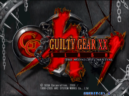 Guilty Gear XX Slash (ARC)   © Sega 2005    1/4
