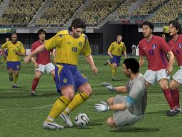 Pro Evolution Soccer 6   © Konami 2006   (PS2)    1/3