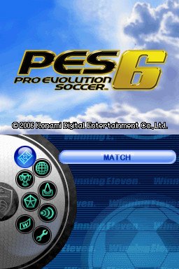 Pro Evolution Soccer 6 (NDS)   © Konami 2006    1/3