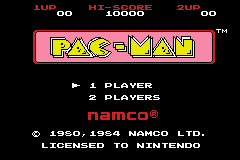 Pac-Man   ©  1992   (GBA)    1/3