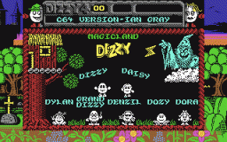 Dizzy: Magic Land (C64)   © Codemasters 1990    2/3