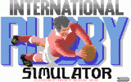 International Rugby Simulator (C64)   © Codemasters 1988    1/3