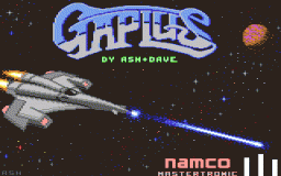 Gaplus (C64)   © Mastertronic 1989    1/4