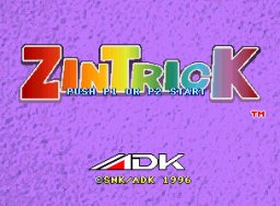 Zintrick (NGCD)   © SNK 1996    1/4