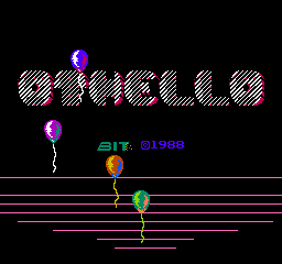 Othello (1988 Bit Corp.) (NES)   © Home Entertainment Suppliers 1988    1/3