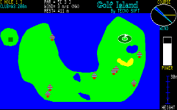 Golf Island (PC88)   © Technosoft     3/3