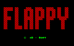 Flappy (PC88)   © dB-Soft 1983    1/3