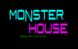 Monster House (PC88)   © Falcom 1984    1/3