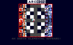 Archon (PC88)   © Bullet Proof 1986    2/3