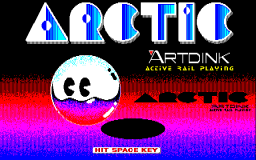 Arctic (PC88)   © ArtDink 1988    1/3
