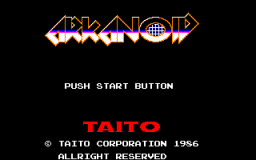 Arkanoid (PC88)   © Carry Lab 1986    1/3