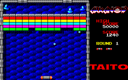 Arkanoid (PC88)   © Carry Lab 1986    2/3