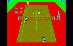 Tennis (1984) (PC88)   © Hudson 1985    2/2