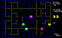 Pac-Man (PC88)   © Namco 1983    2/3